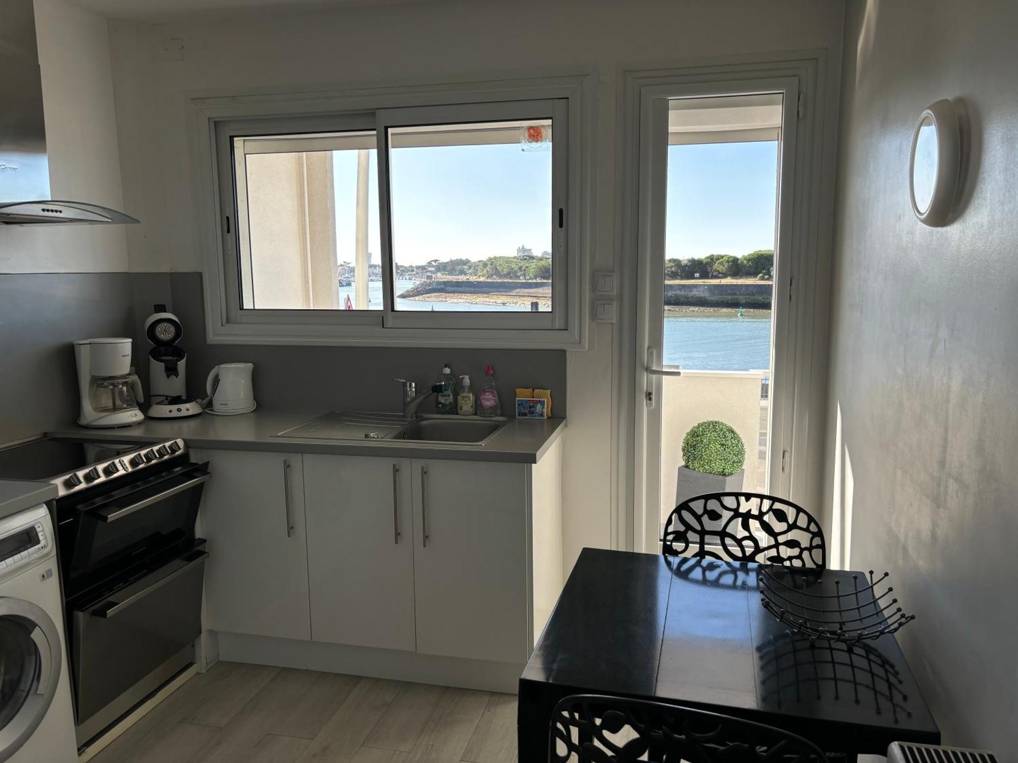 Apartmán Vue Panoramique Port Et Ocean Saint-Gilles-Croix-de-Vie Exteriér fotografie