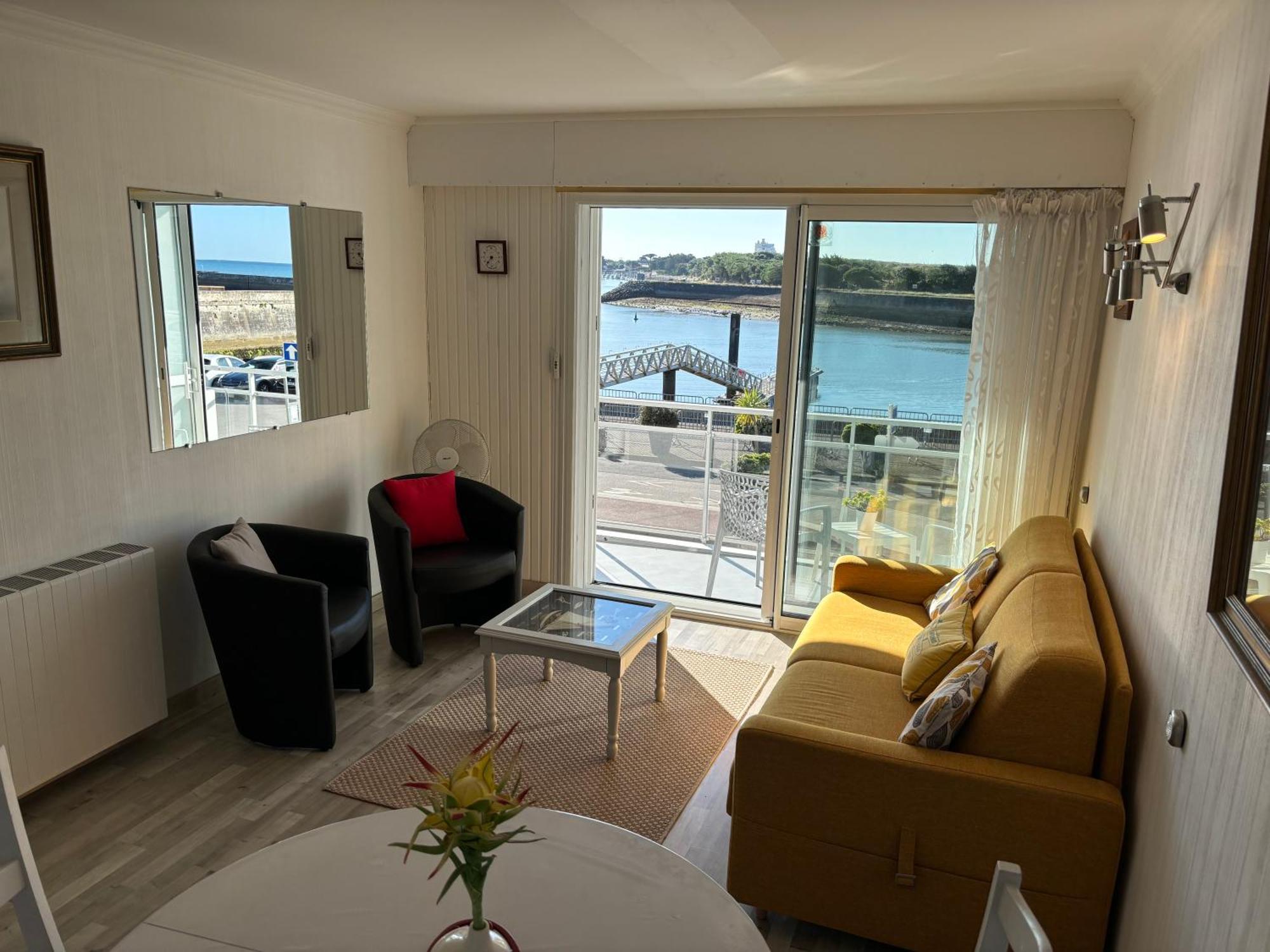 Apartmán Vue Panoramique Port Et Ocean Saint-Gilles-Croix-de-Vie Exteriér fotografie